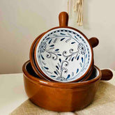 Floral Round Pan